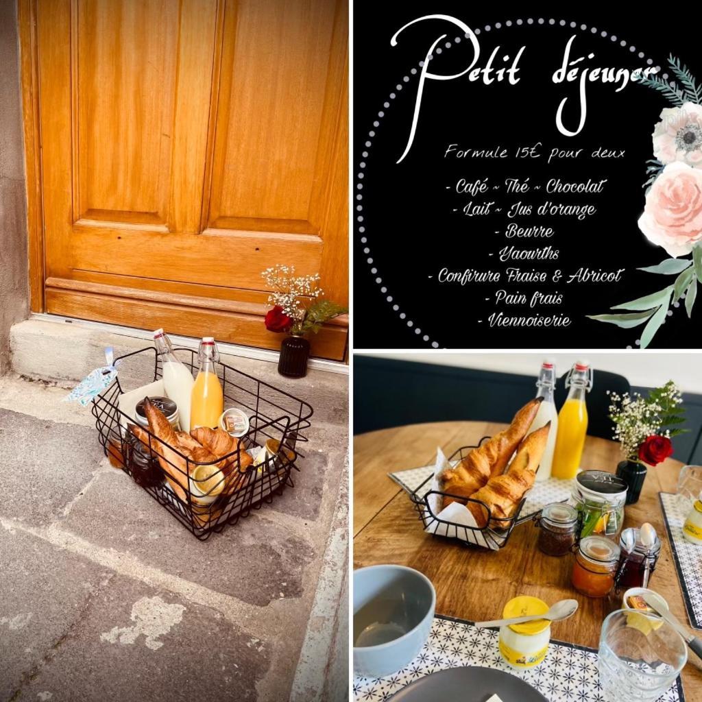 Bel Appartement Sur Cour Plein Centre Ville Et Parking Moulins  Luaran gambar